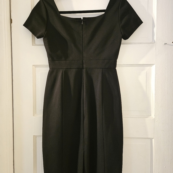 Brooks Brothers Women’s Classic Black Cocktail Dress Size 4 Petite, Cap Sleeves - Picture 3 of 5